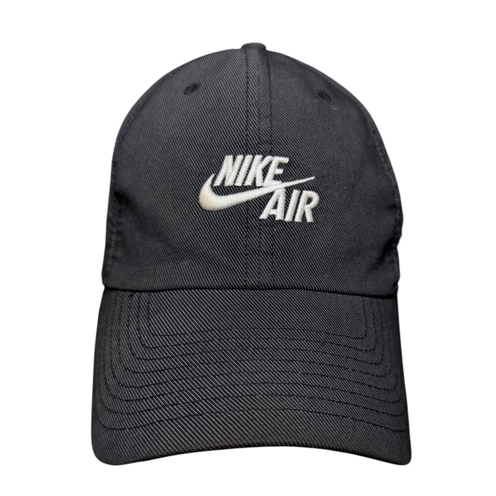 Nike Air Dad Hat Cap Strap Back One Size Dark Gray Heritage86 Swoosh Unisex Golf